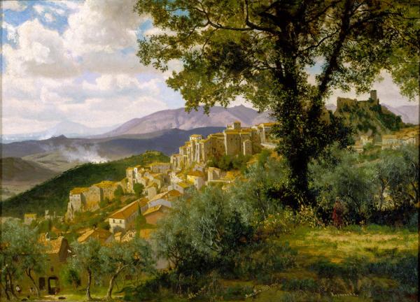 Albert Bierstadt Olevano